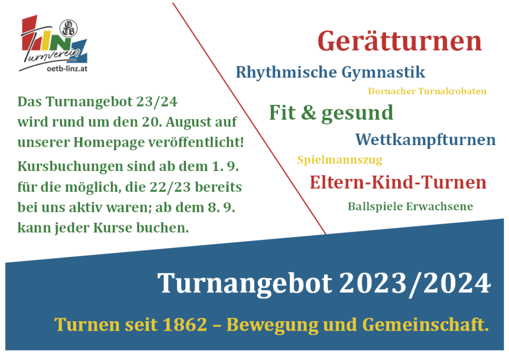 Turnjahr 23/24 Turnjahr 23/24